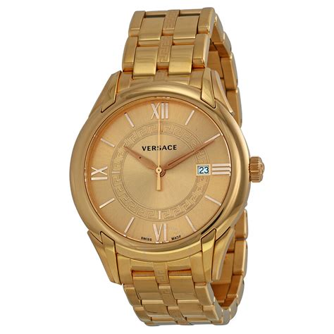 versace gold watch men apollo|men Versace watches on sale.